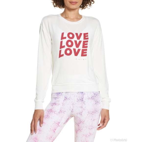 Spiritual Gangster Tops - Spiritual Gangster Love Graphic Sweatshirt